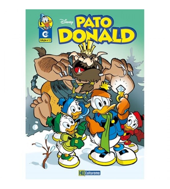 Revista Gibi Em Quadrinhos Pato Donald Nº 2 Hq Disney 2019